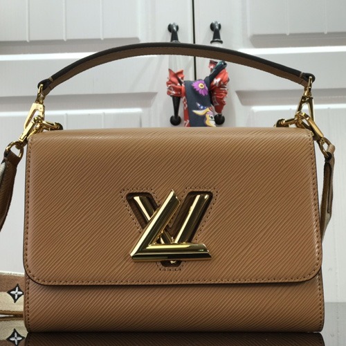 루이비통 트위스트 MM 에피 그레인 레더 체인백