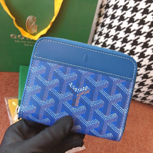 고야드 마티뇽 반지갑 스카이 블루