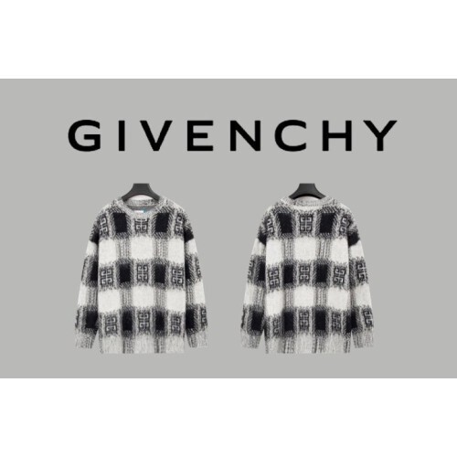 Givenchy 지방시 GVC 앙고라 캐시 쓰리톤 니트