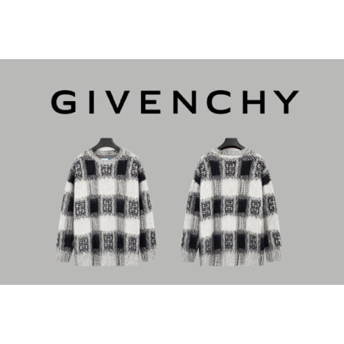 Givenchy 지방시 GVC 앙고라 캐시 쓰리톤 니트