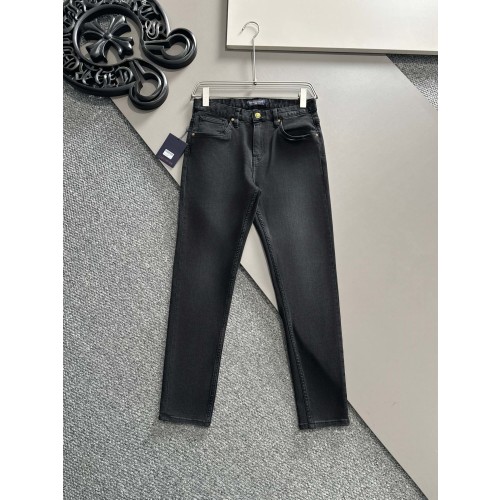 루이비통 24 FW 흑 데님 팬츠