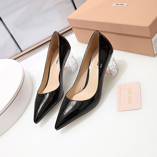 미우미우 구두 굽높이6.5CM