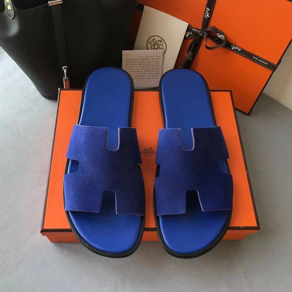 에르메스 이즈미르 슬리퍼 샌들 스웨이드 03