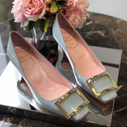 로저비비에 구두 굽높이4.5CM