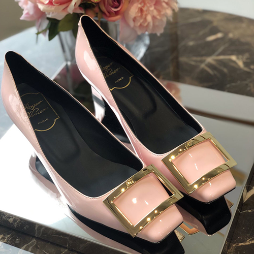 로저비비에 구두 굽높이4.5CM