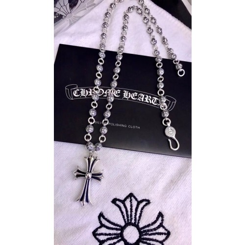Chrome Hearts 크롬하츠 남녀 십자 목걸이 65cm