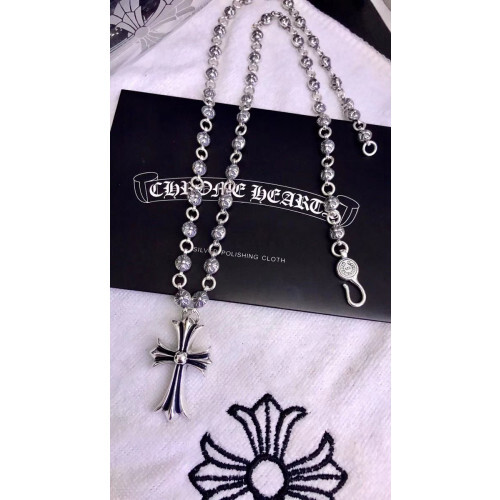 Chrome Hearts 크롬하츠 남녀 십자 목걸이 65cm
